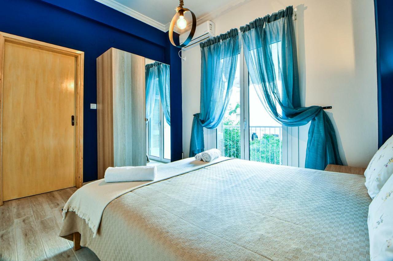 Cozy Blue Apartment By Zain Афины Экстерьер фото